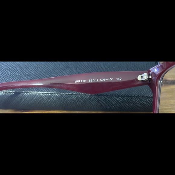 Authentic Prada Frames! Plano lenses w/ blue light blocking! Anyone can wear! - Picture 3 of 3